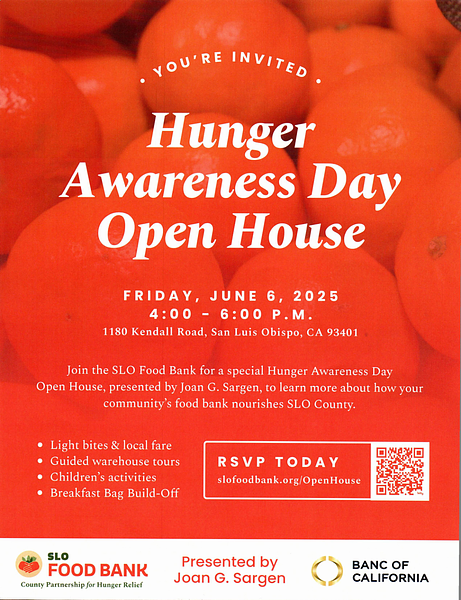 Hunger Awareness Day Poster